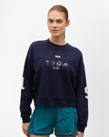 Hereford 3 İplik Şardonsuz Sweatshirt - Lacivert