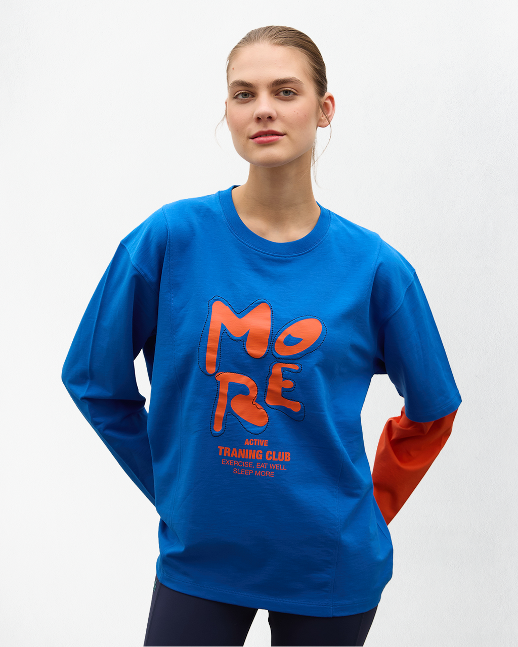 Leroy Oversize T-shirt - Mavi