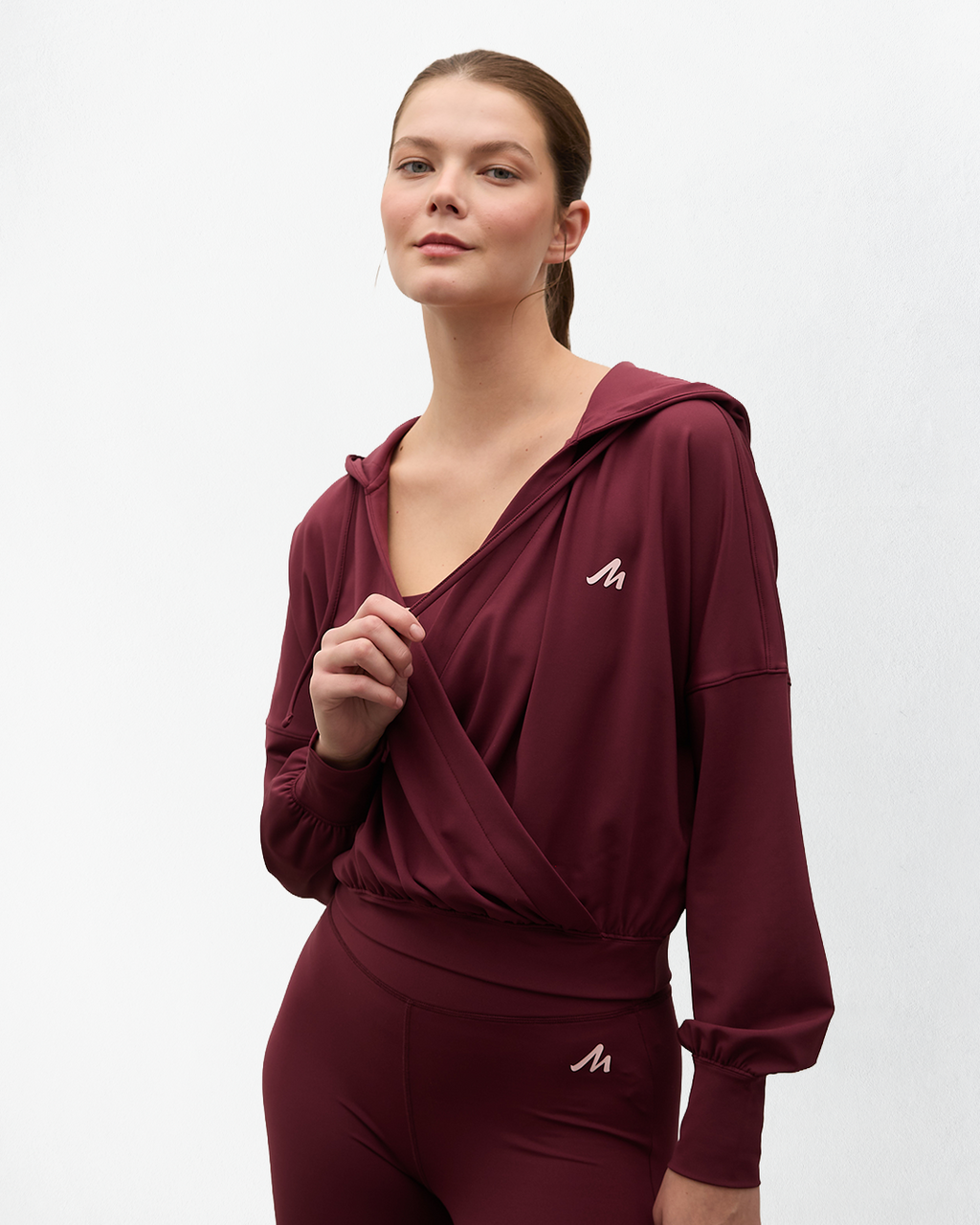 Florida Kapüşonlu Kruvaze Sweatshirt