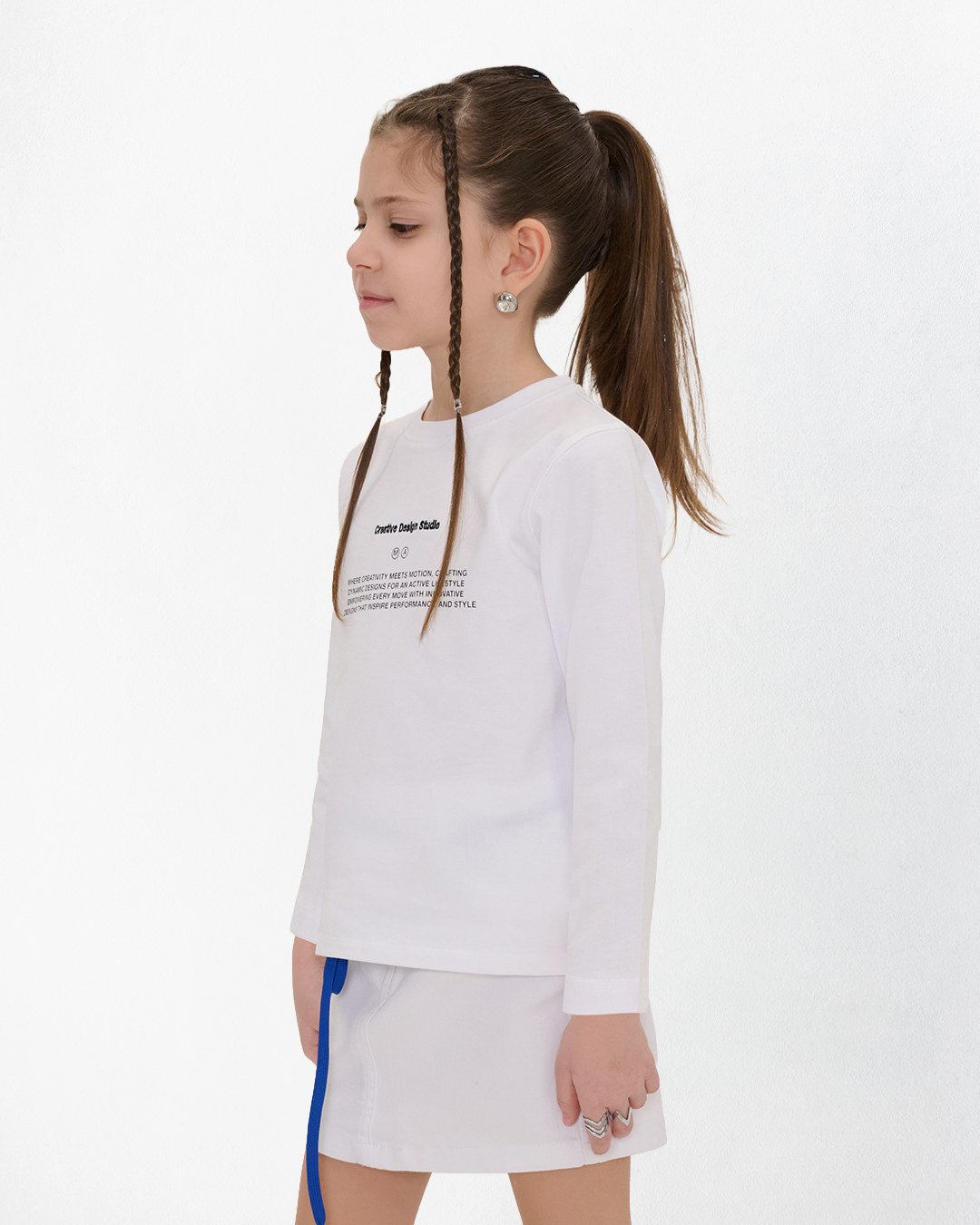 My Milena Grafik Baskılı Çocuk T-shirt
