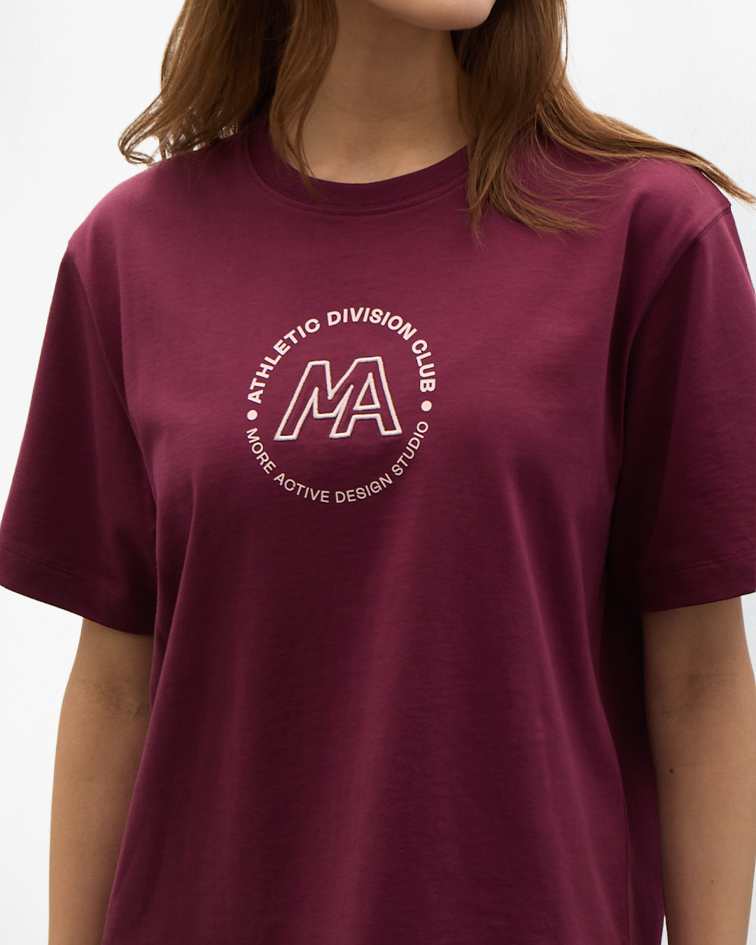Grill Grafik Baskılı Heavy Jersey T-Shirt - Bordo