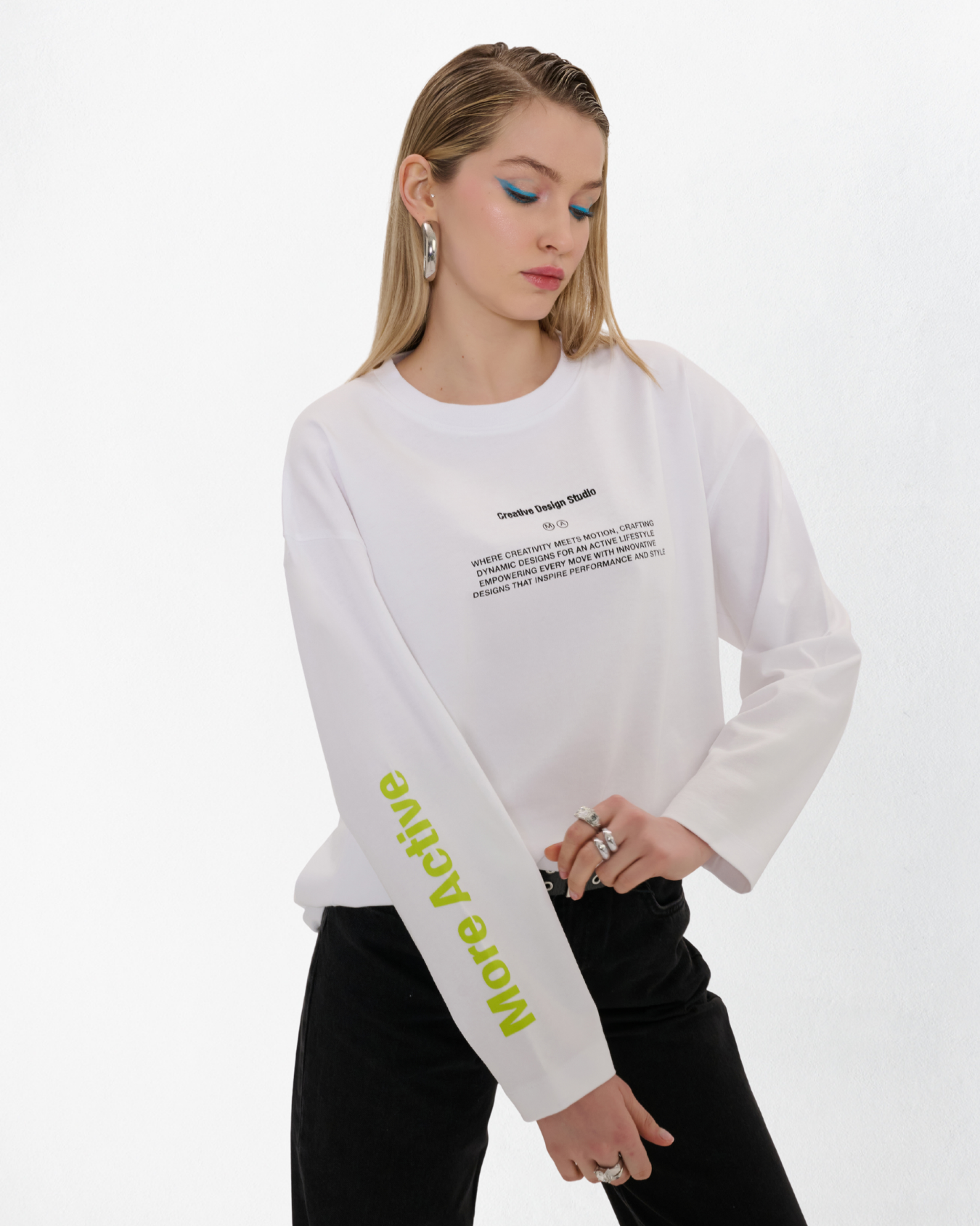 Milena Grafik Baskılı T-Shirt
