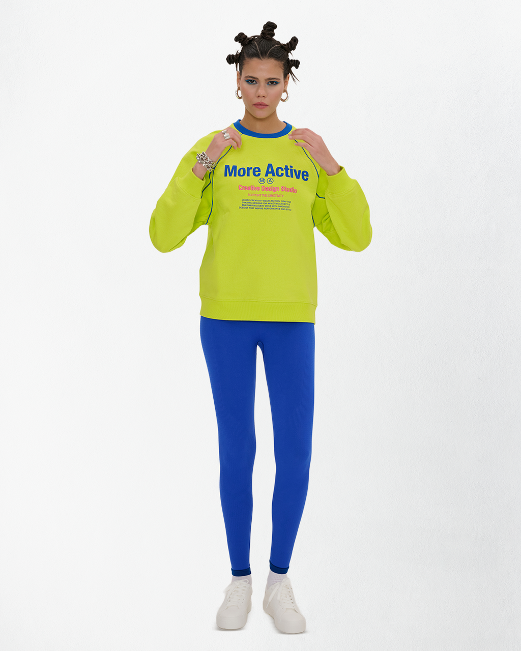 Celine Grafik Baskılı Sweatshirt