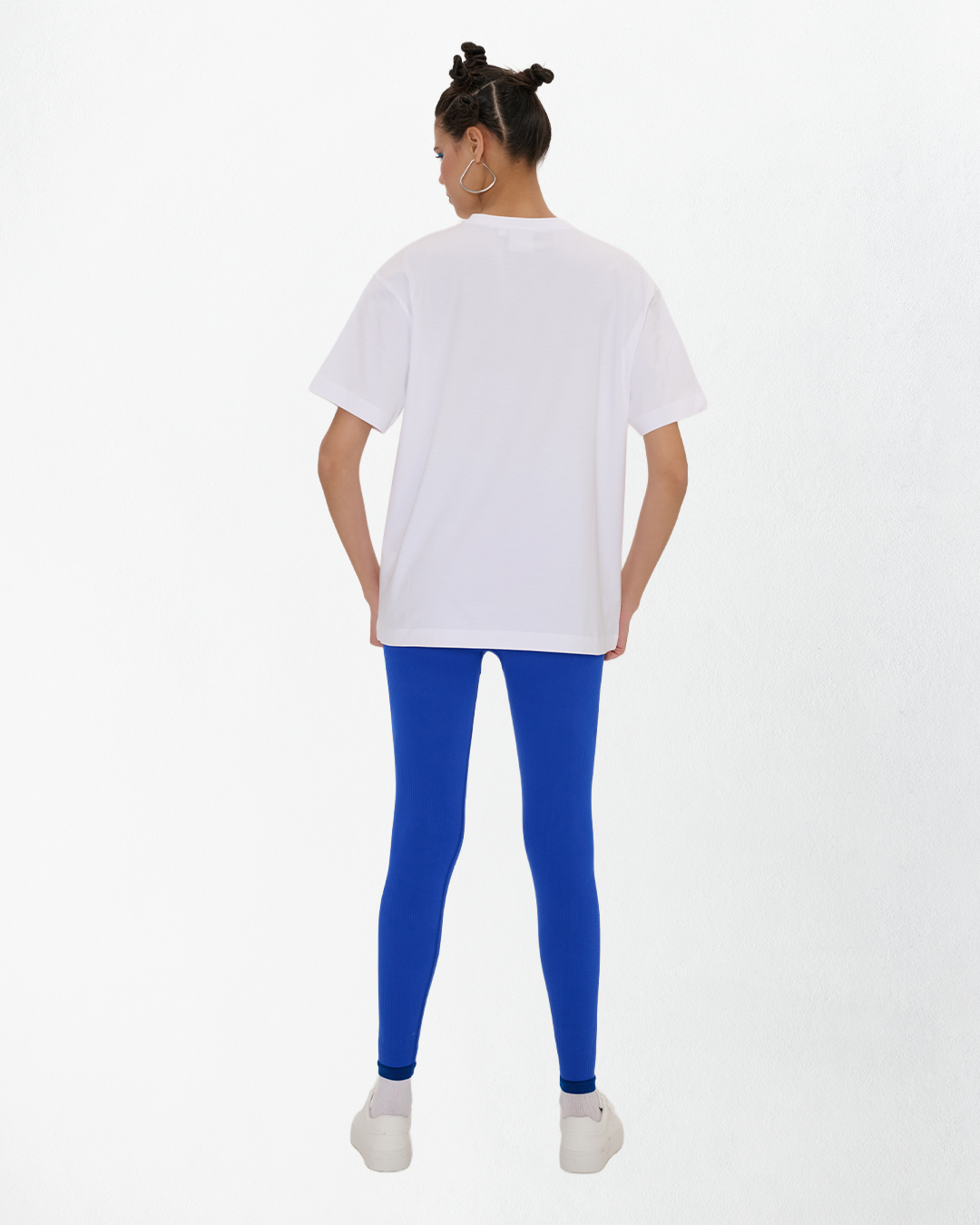 Grill Oversize Grafik Baskılı T-Shirt