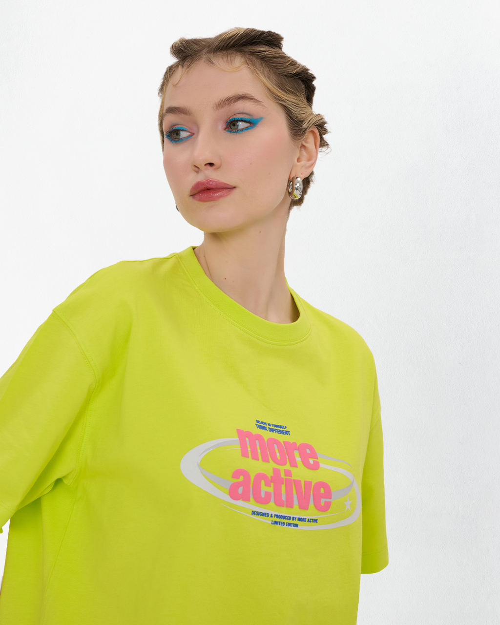 Jameson Oversize Grafik Baskılı T-Shirt