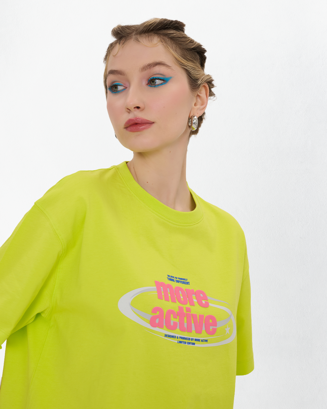 Jameson Oversize Grafik Baskılı T-Shirt