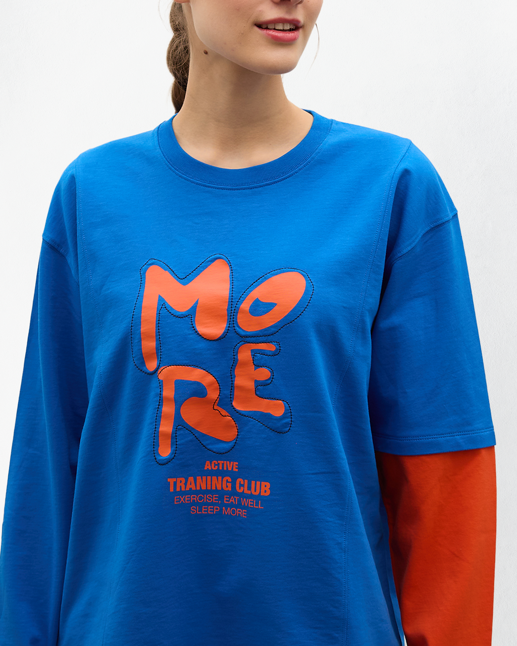 Leroy Oversize T-shirt - Mavi