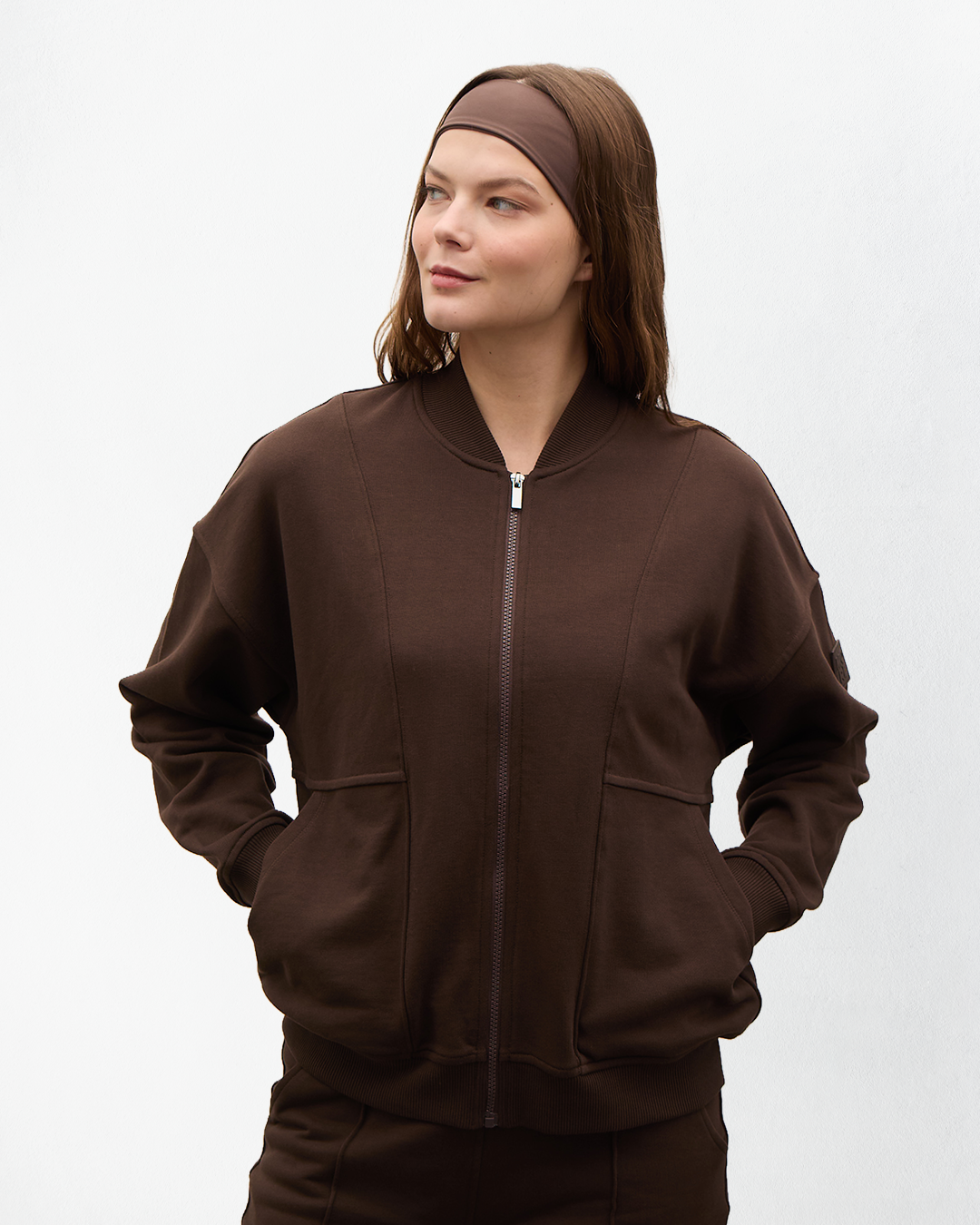 Oregon Fermuarlı Sweatshirt