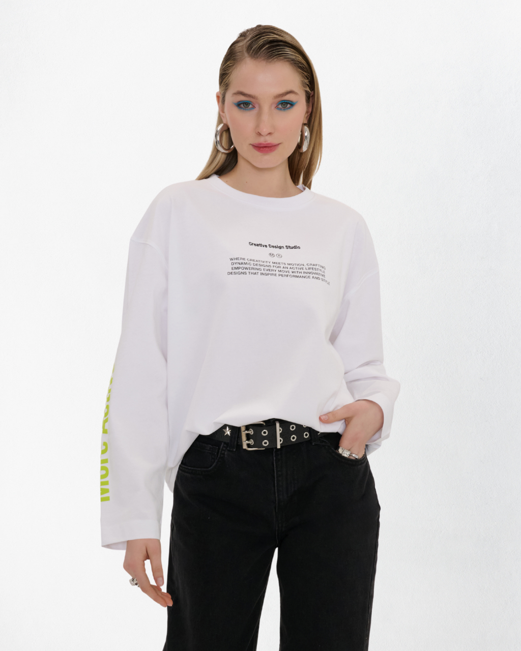 Milena Grafik Baskılı T-Shirt