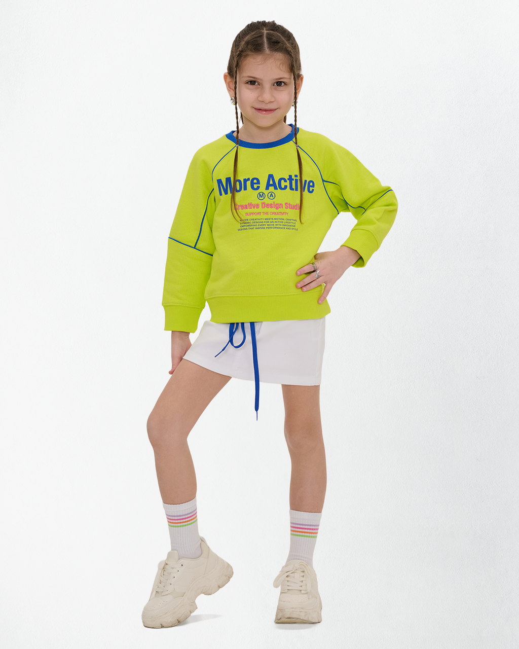 My Celine Grafik Baskılı Çocuk Sweatshirt