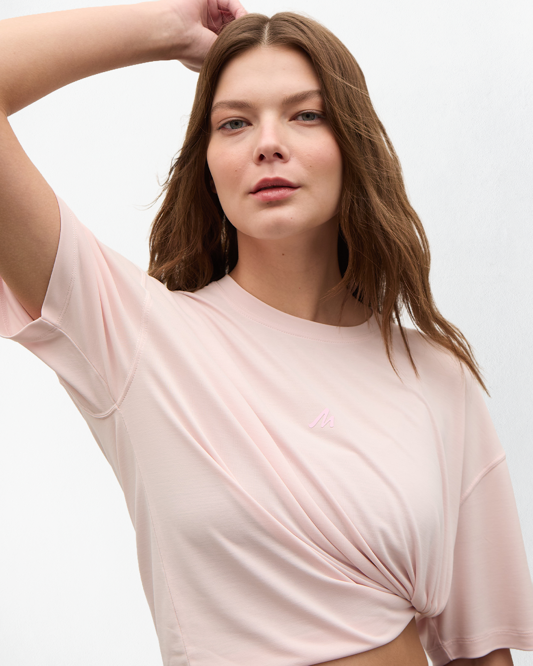 Voyage Süet Dokulu Jersey T-Shirt