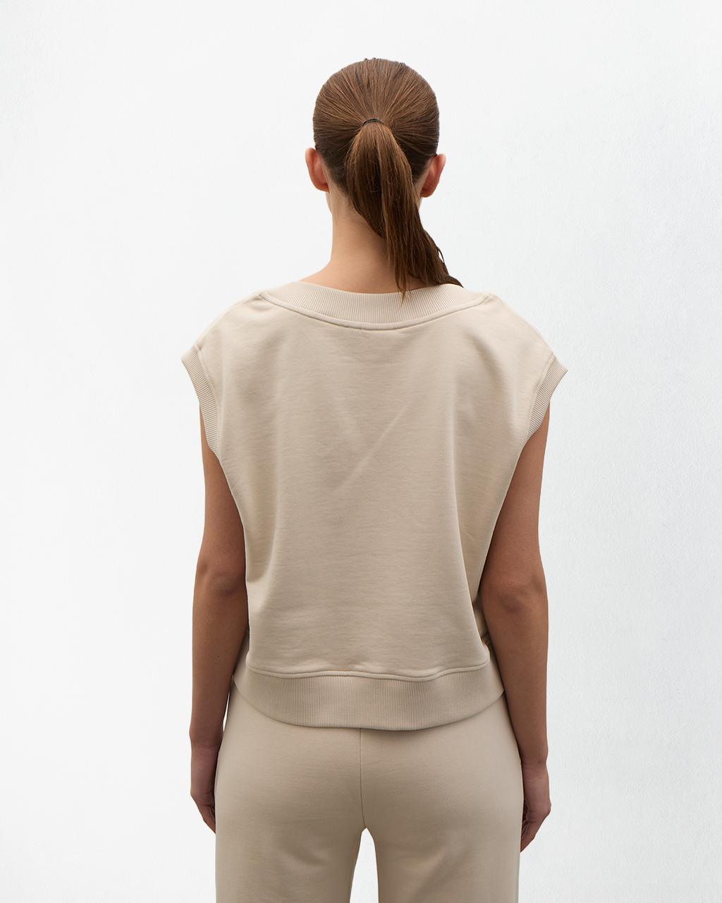 Bath V Yaka 3 İplik Şardonsuz Vest
