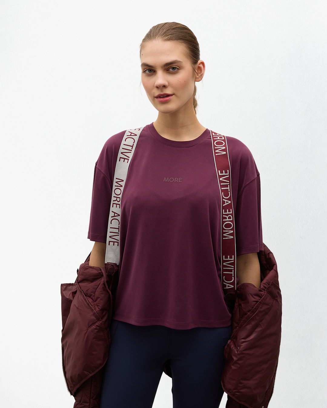 Fender Kapüşonlu Şişme Mont - Bordo