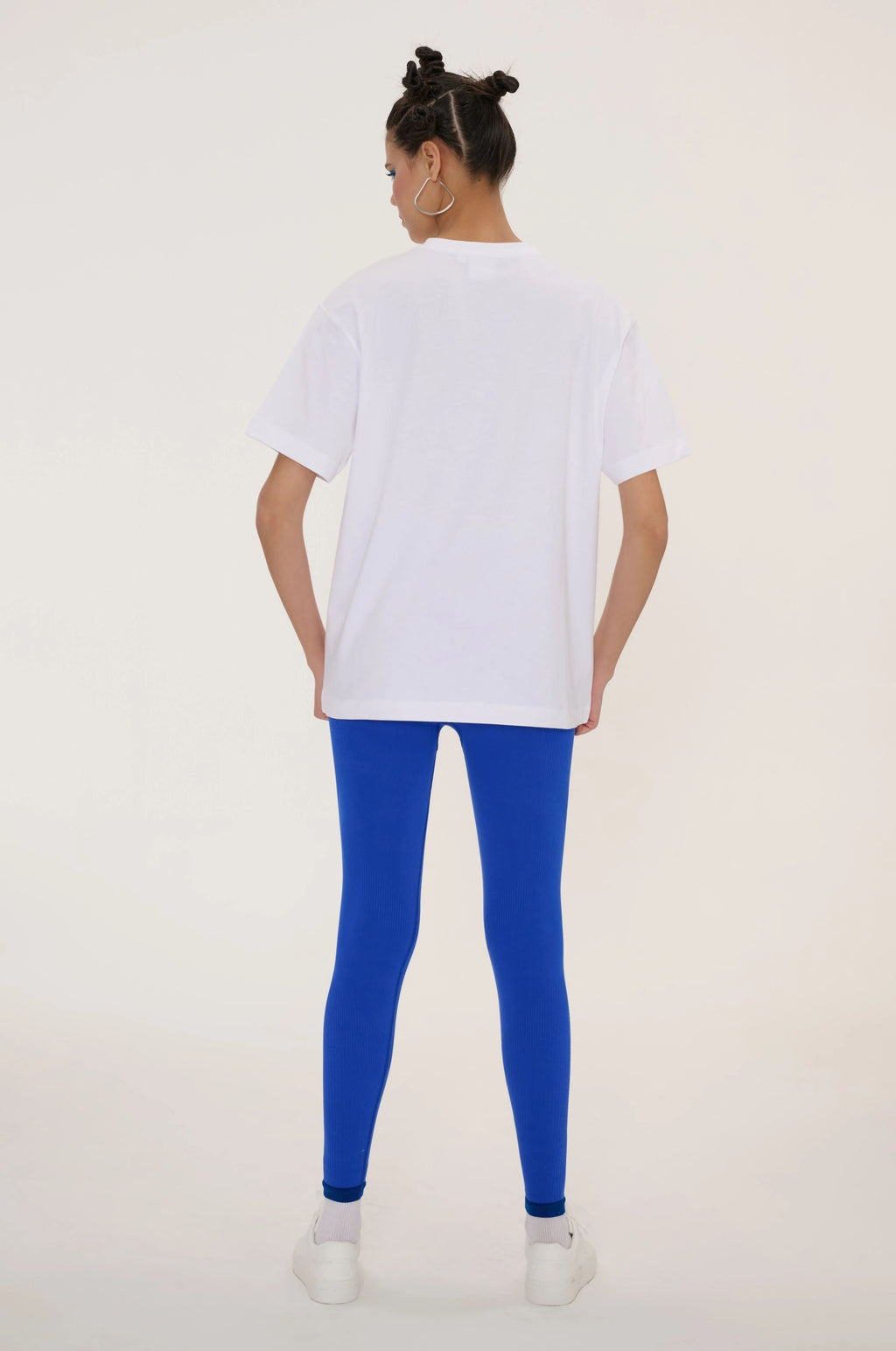 Grill Oversize Grafik Baskılı T-Shirt