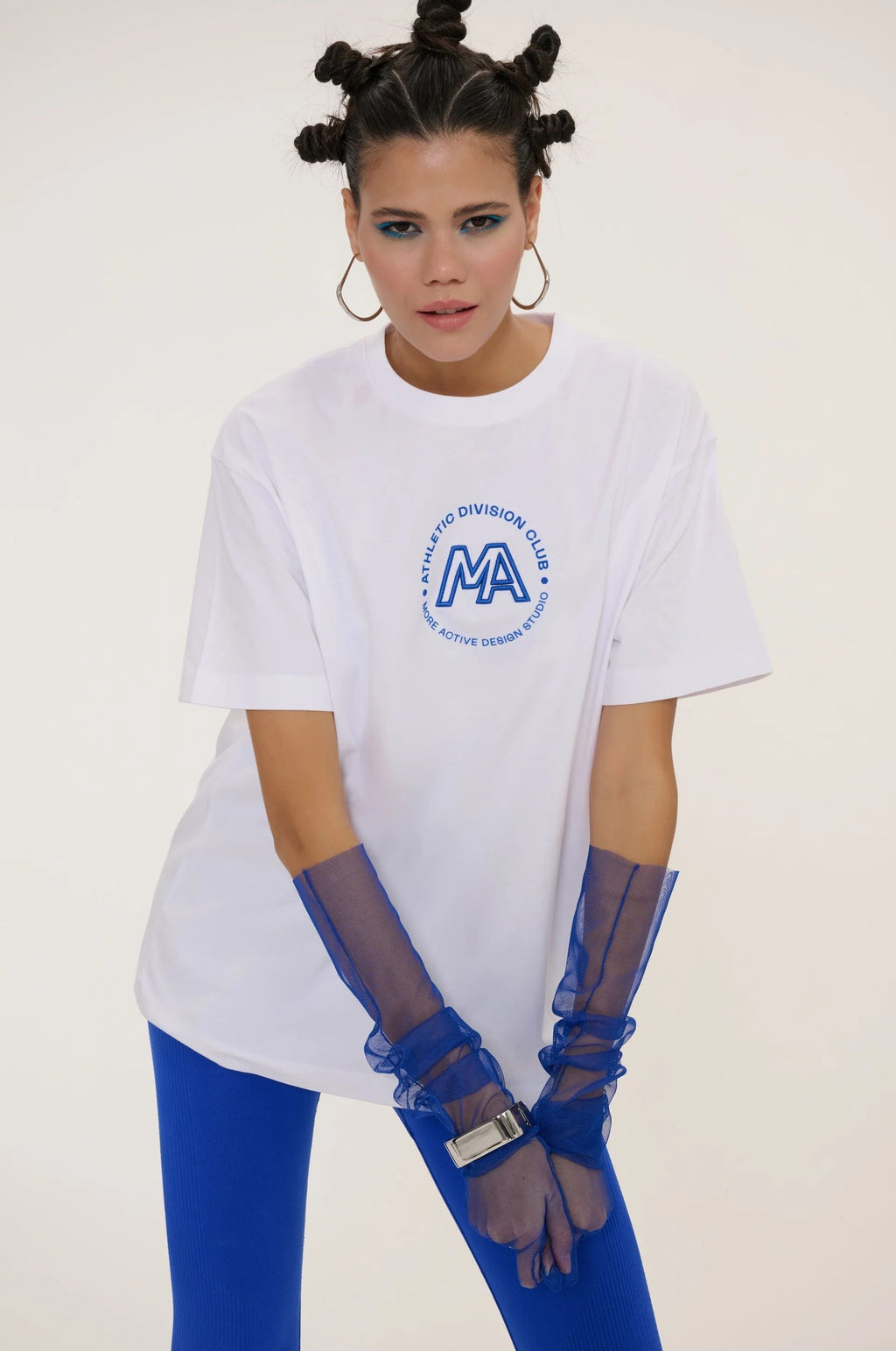 Grill Oversize Grafik Baskılı T-Shirt