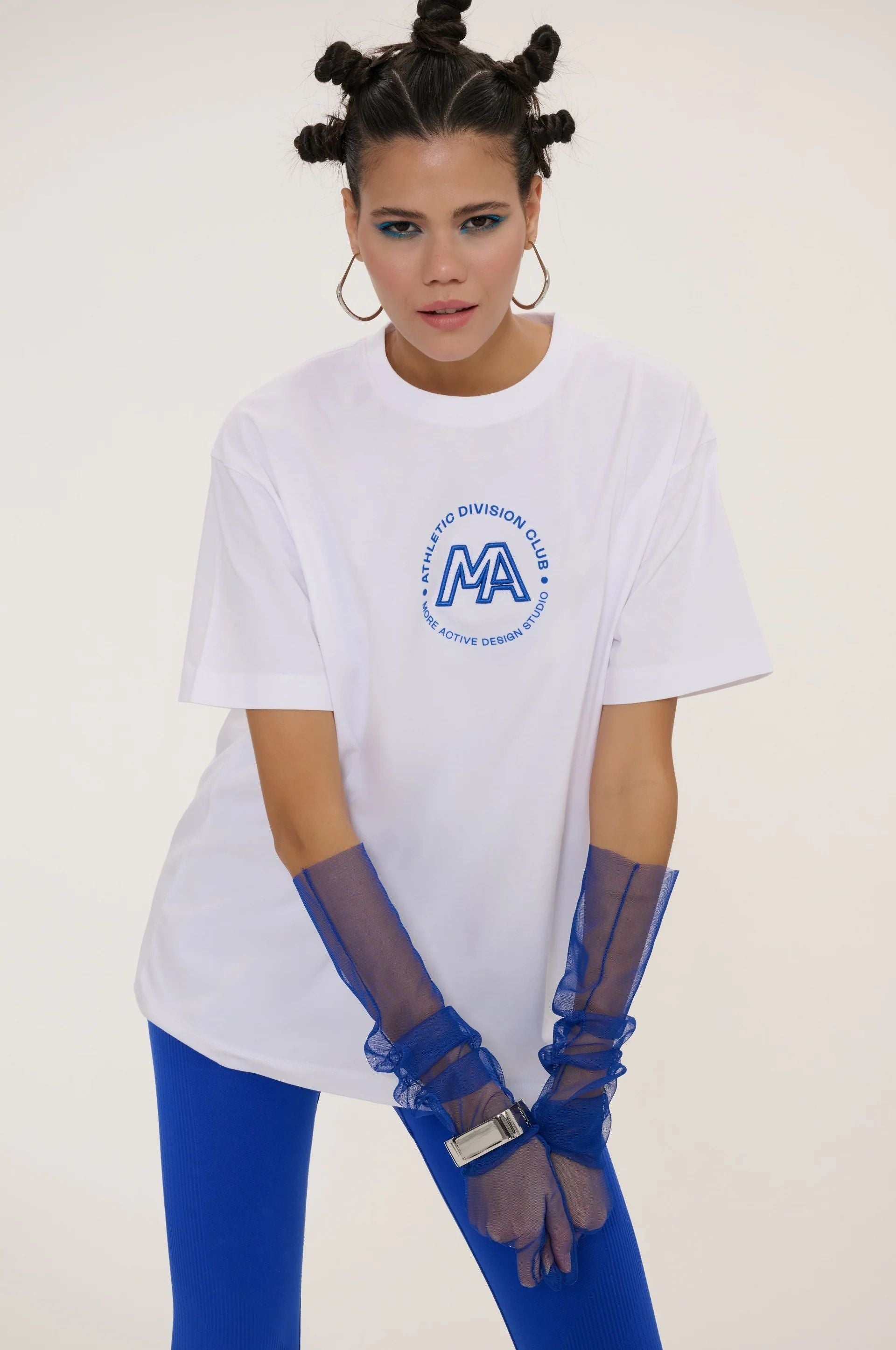 Grill Oversize Grafik Baskılı T-Shirt