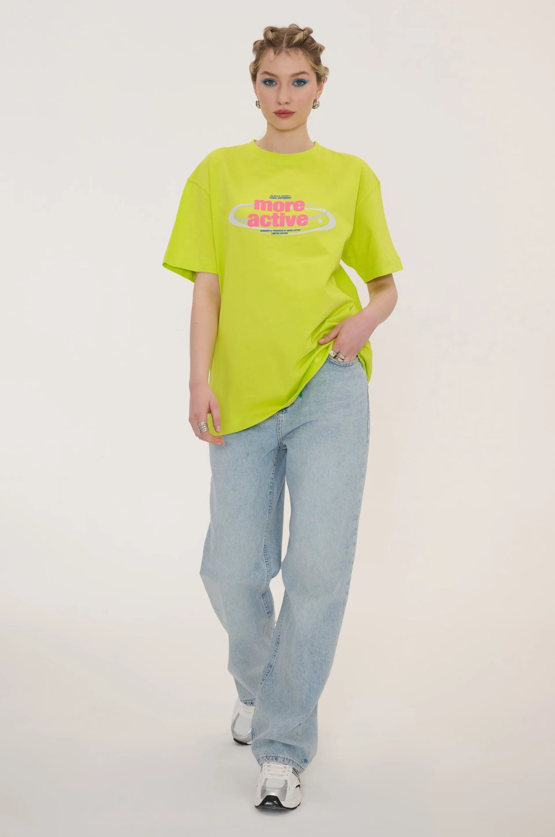 Jameson Oversize Grafik Baskılı T-Shirt