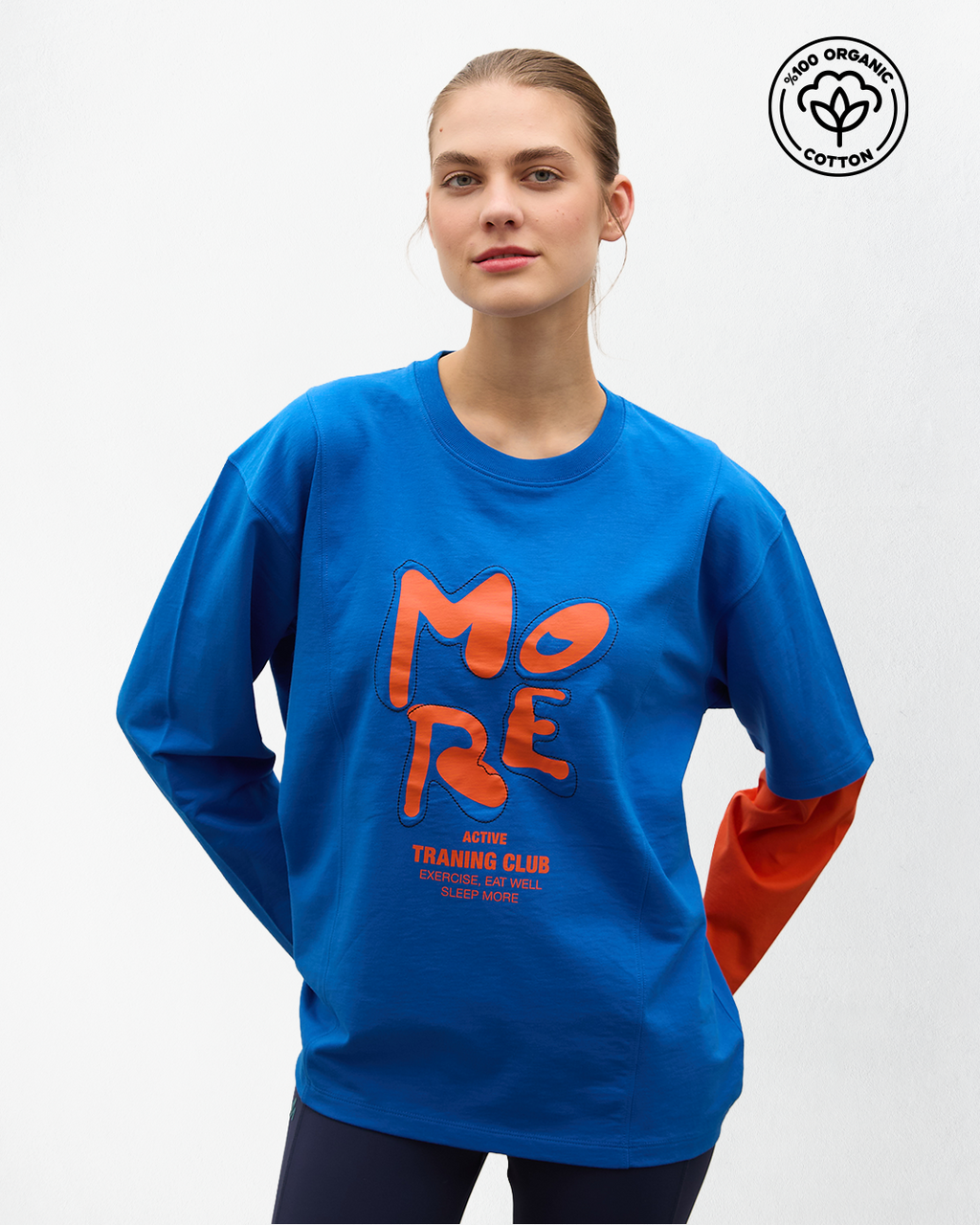 Leroy Oversize T-shirt - Mavi