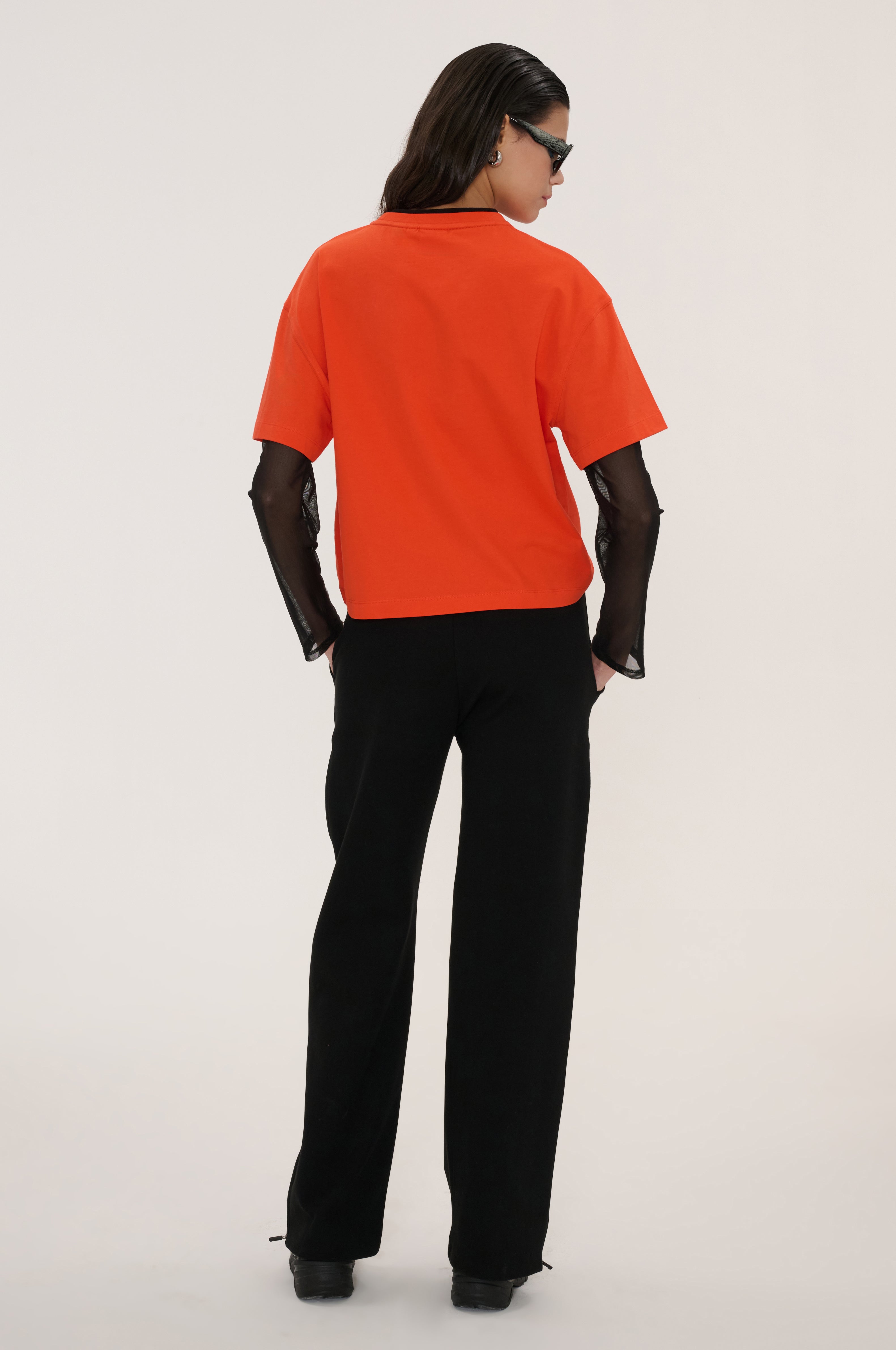 Mira Sport Oversize Uzun Kollu T-Shirt