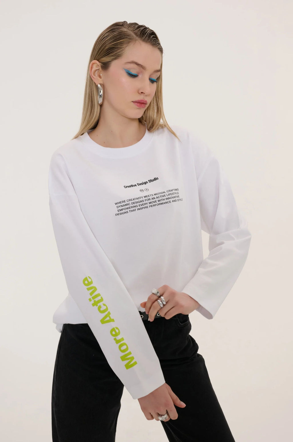 Milena Grafik Baskılı T-Shirt