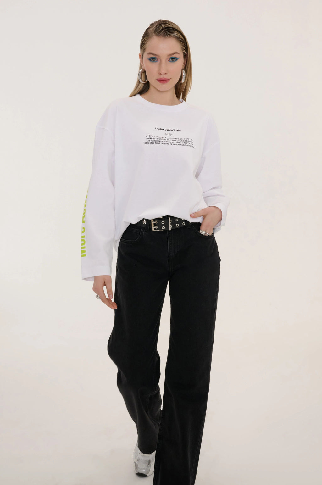 Milena Grafik Baskılı T-Shirt