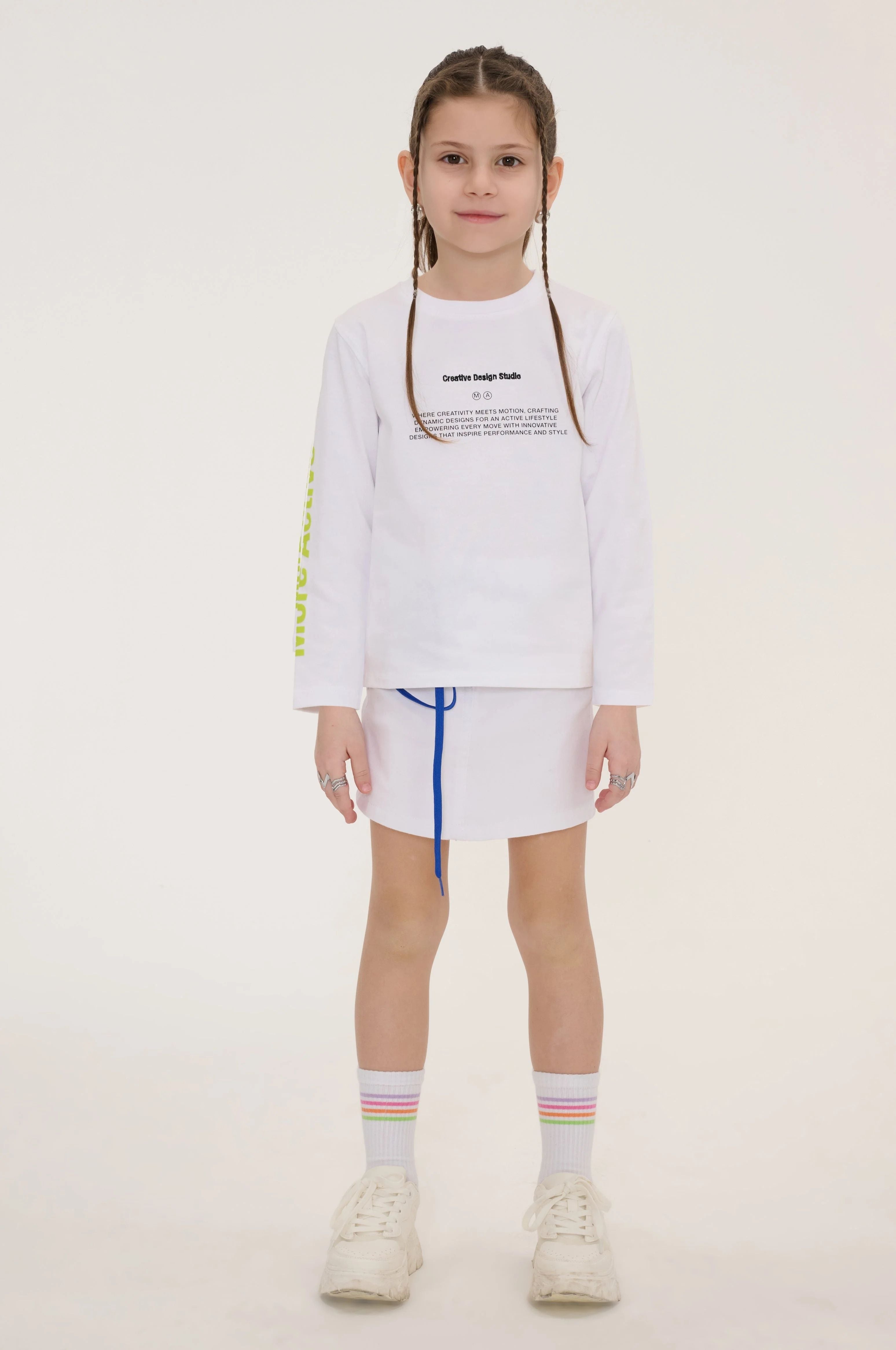 My Milena Grafik Baskılı Çocuk T-shirt