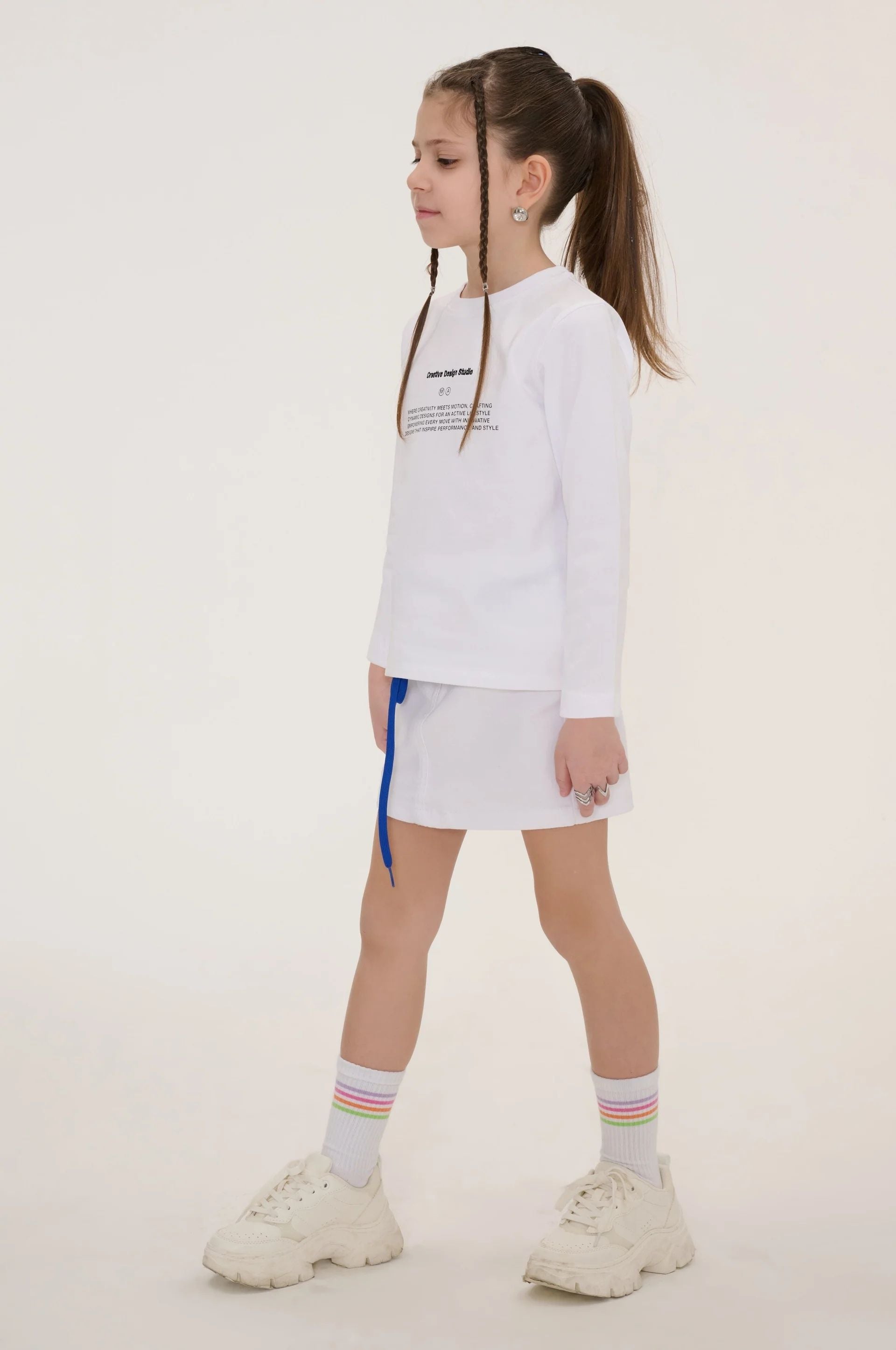 My Milena Grafik Baskılı Çocuk T-shirt