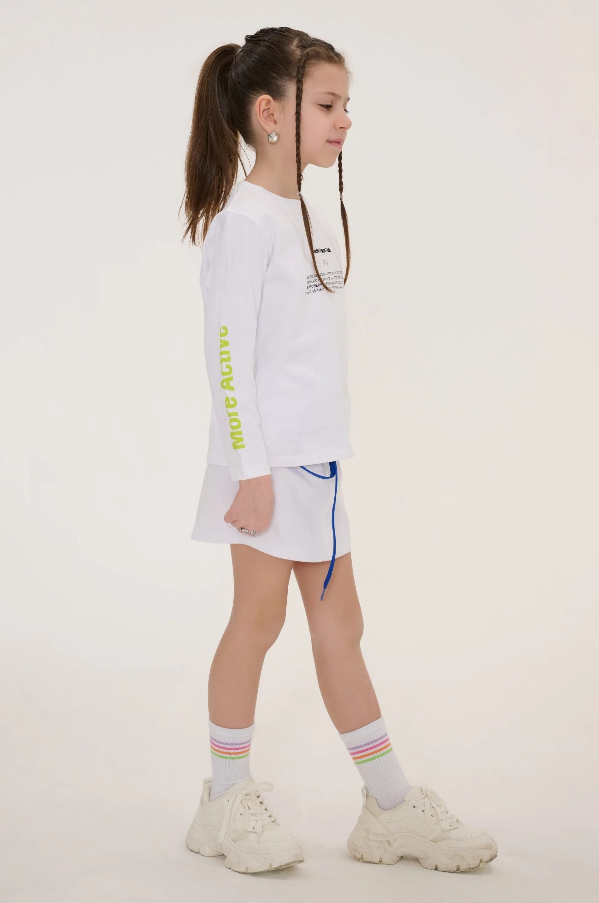 My Milena Grafik Baskılı Çocuk T-shirt
