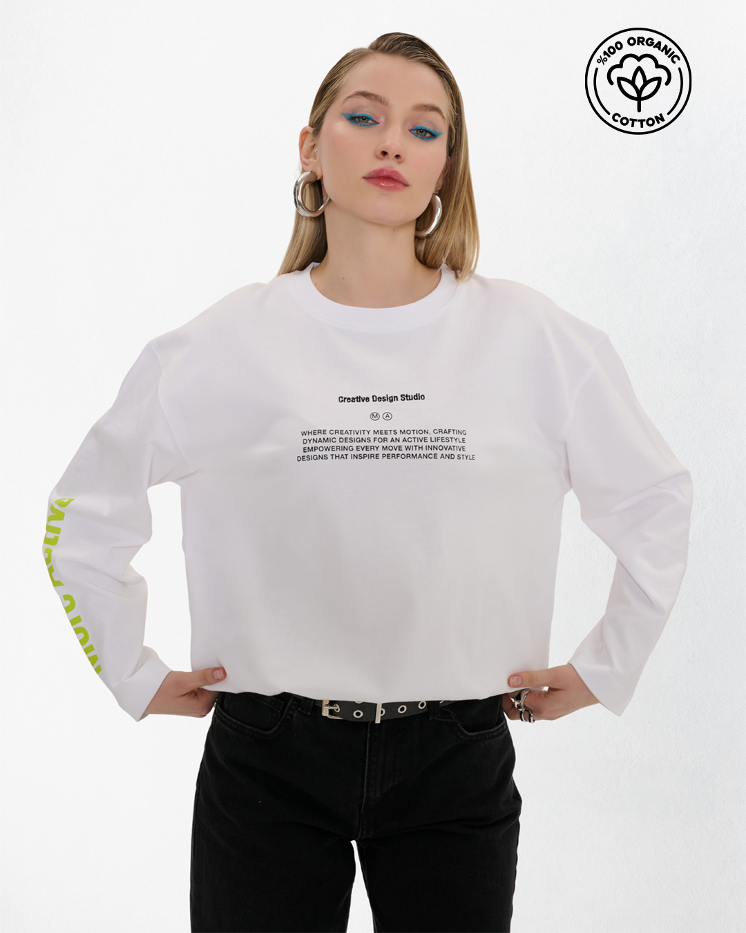 Milena Grafik Baskılı T-Shirt