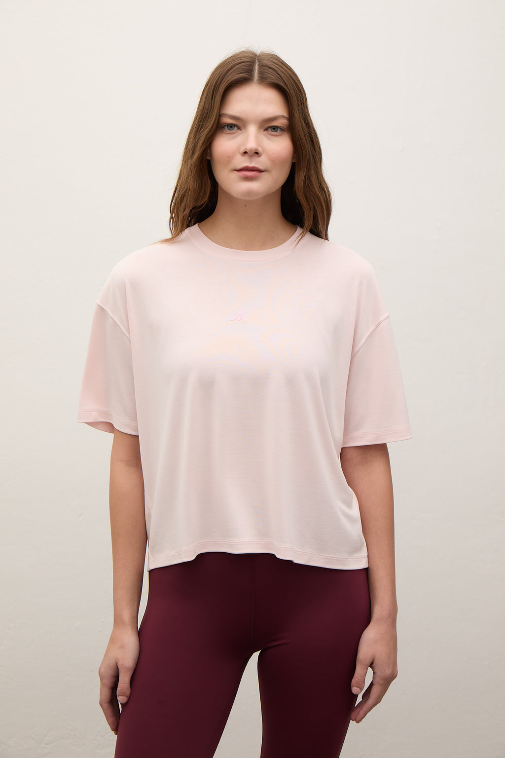 Voyage Süet Dokulu Jersey T-Shirt