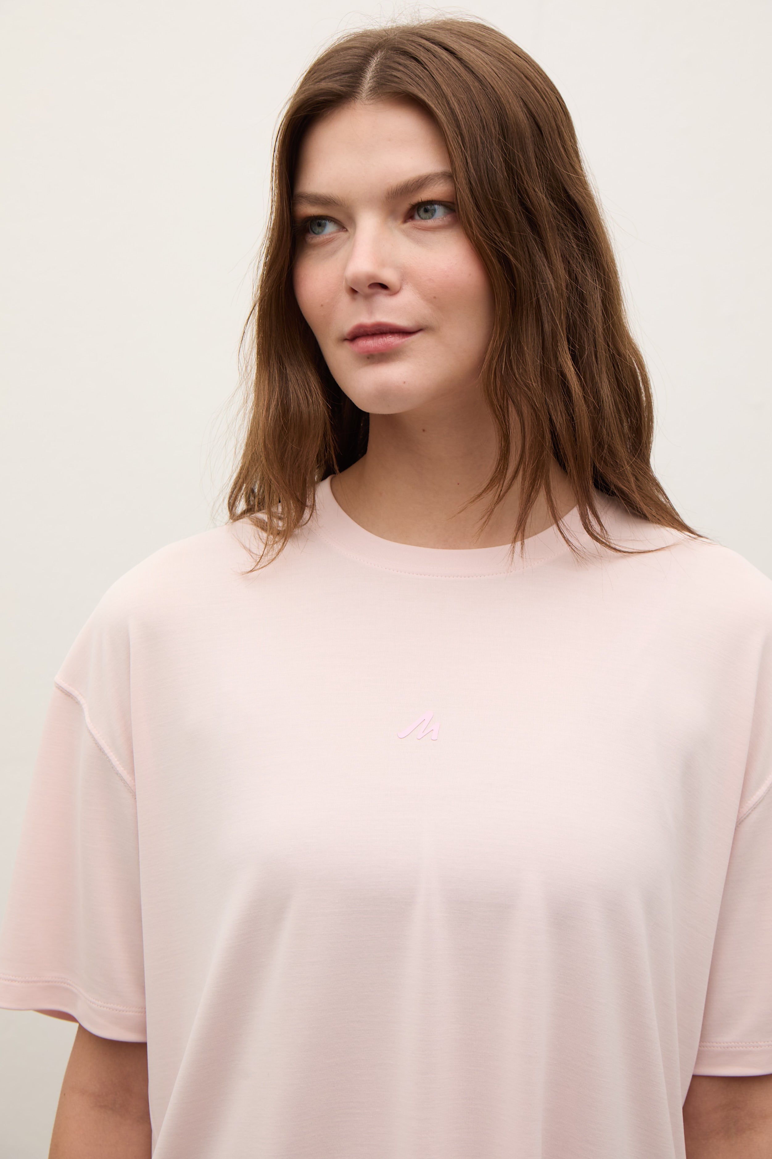 Voyage Süet Dokulu Jersey T-Shirt