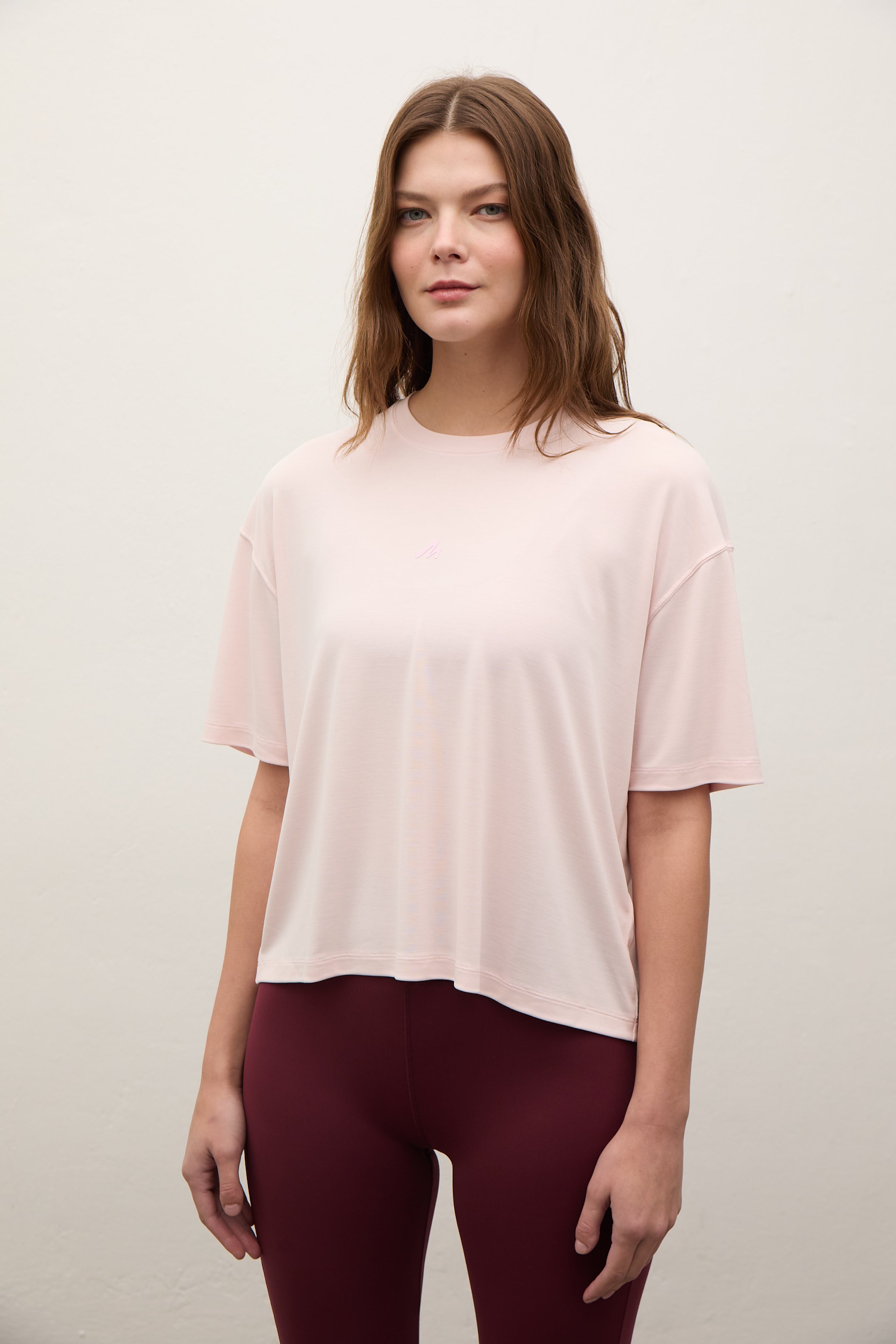 Voyage Süet Dokulu Jersey T-Shirt