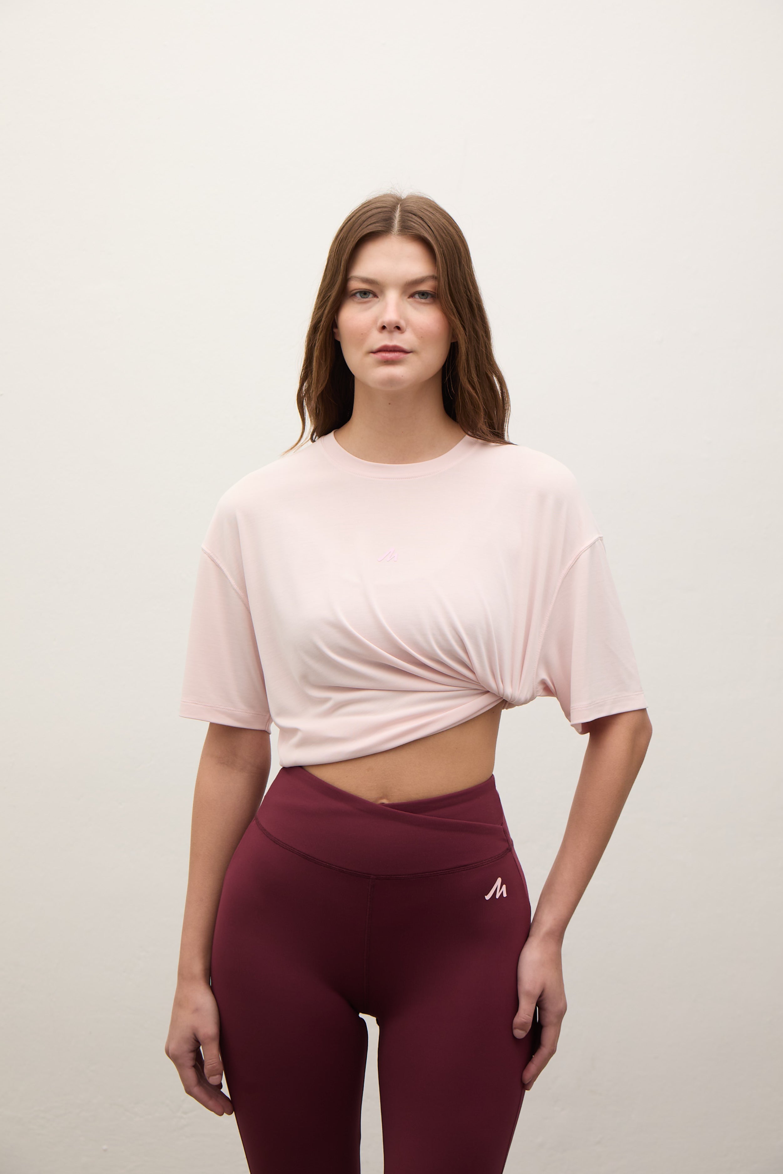 Voyage Süet Dokulu Jersey T-Shirt