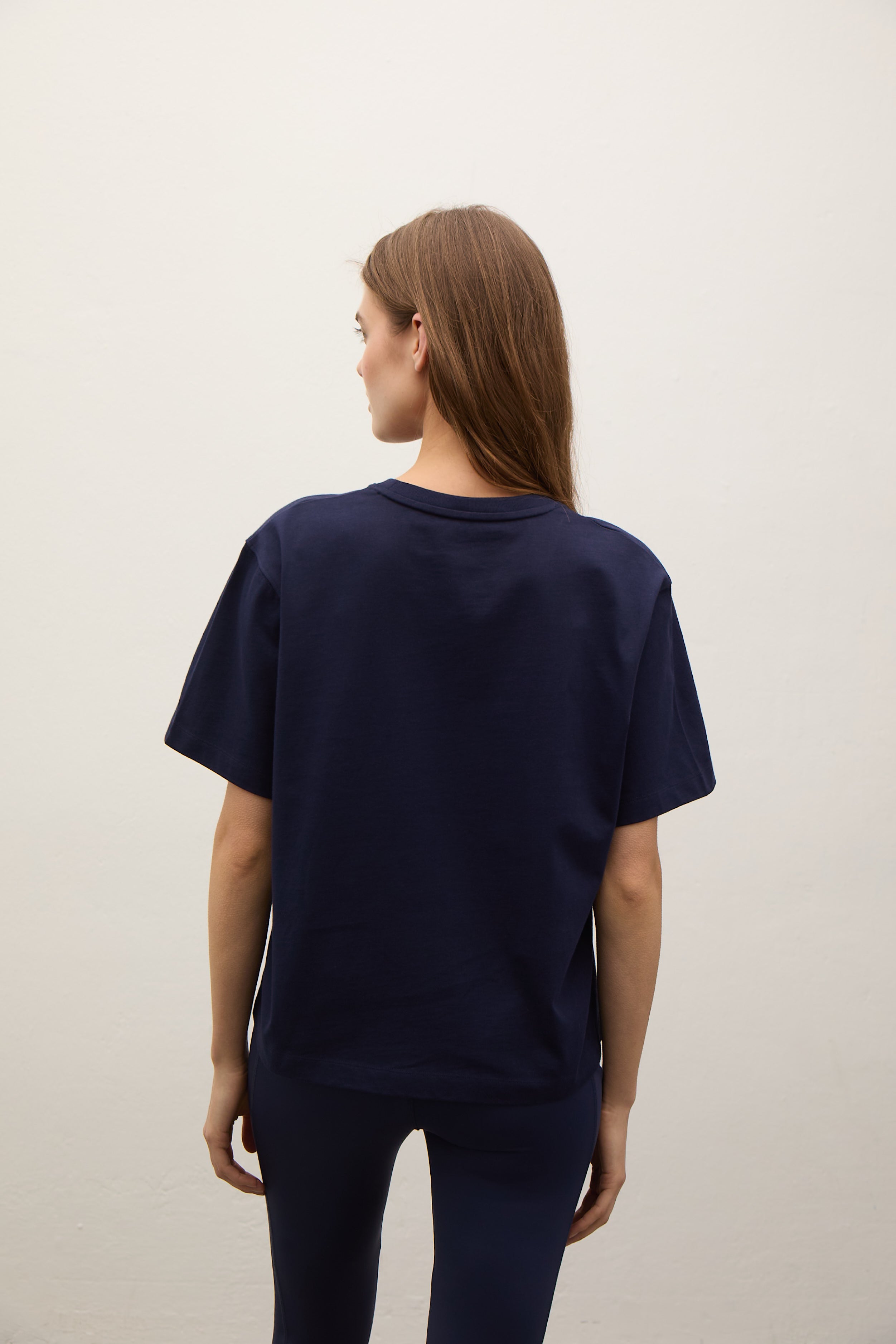 Grill Grafik Baskılı Heavy Jersey T-Shirt - Koyu Lacivert