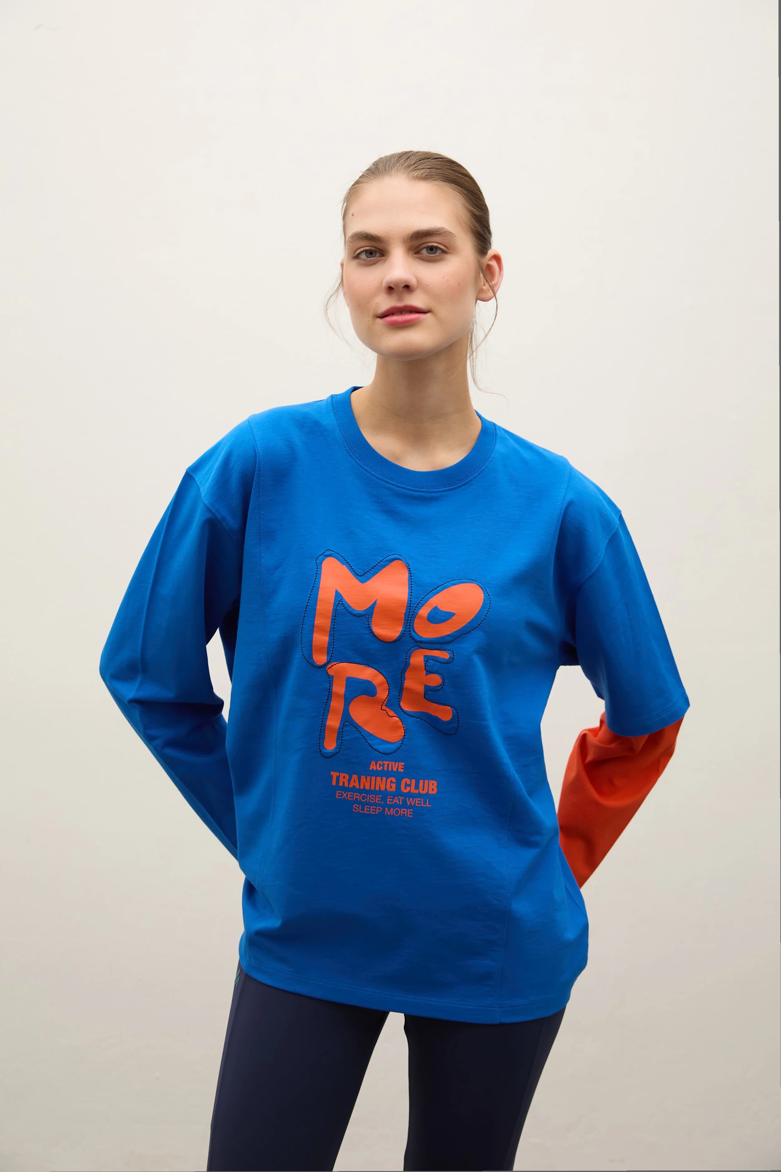Leroy Oversize T-shirt - Mavi
